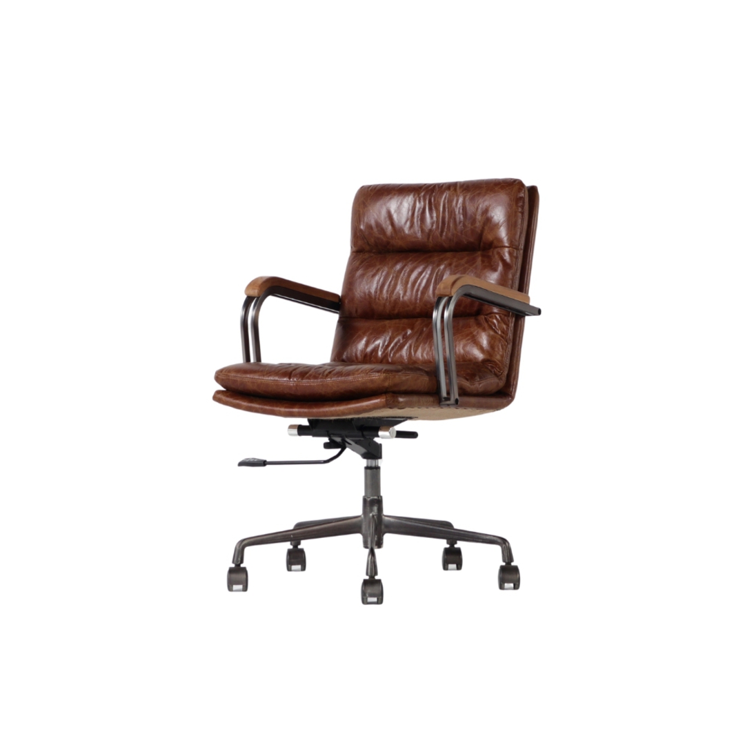Newcastle Vintage Leather Office Chair image 0